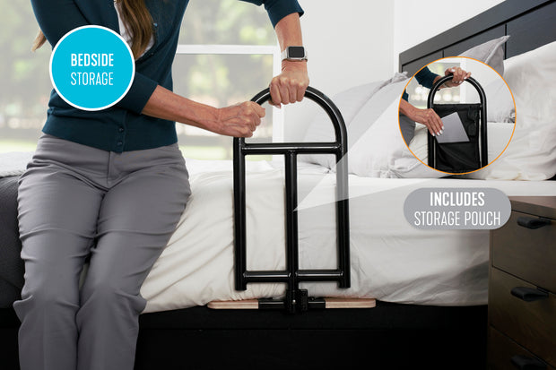 BEDGUARDPRO™ ADJUSTABLE SAFETY BED RAIL